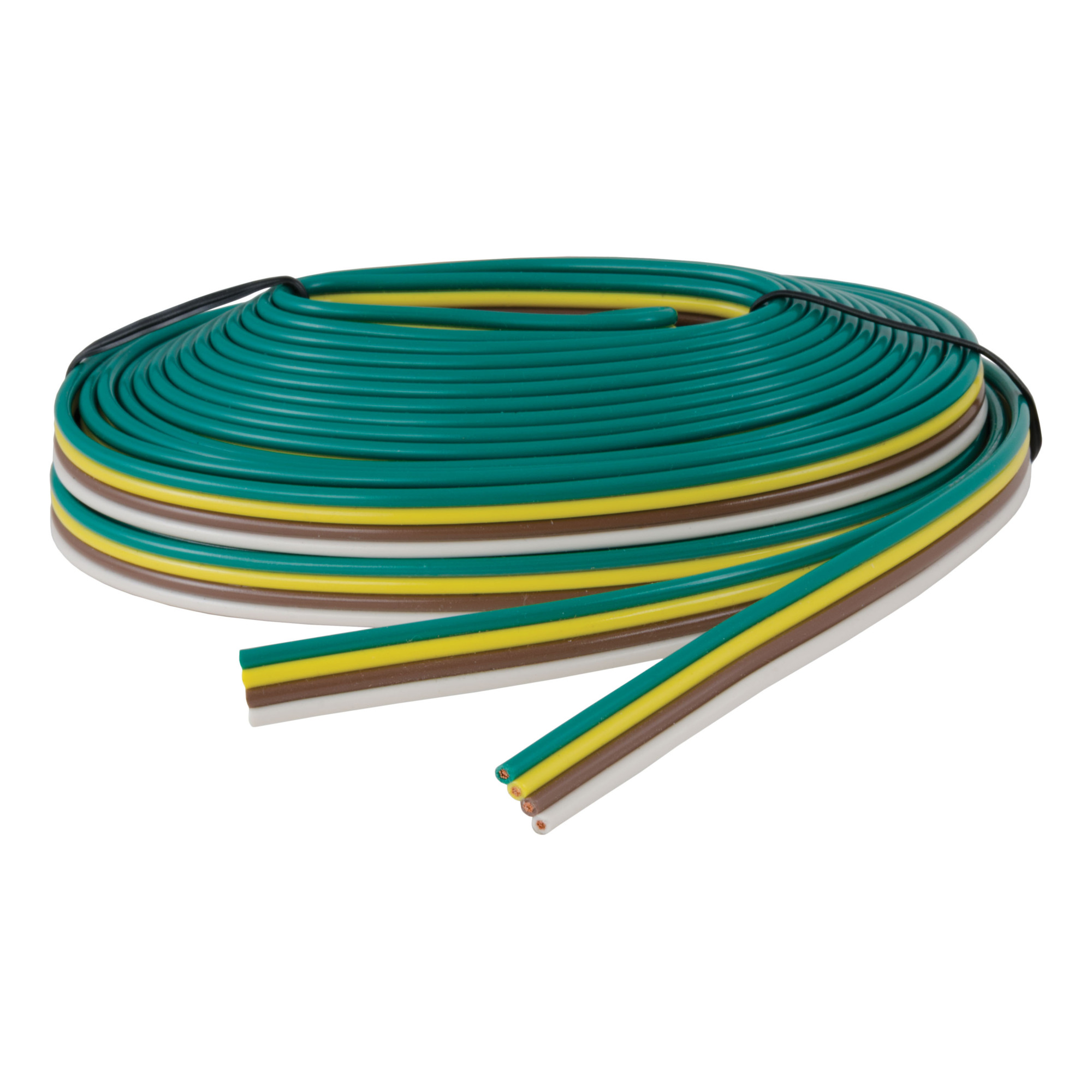 Curt Manufacturing Bonded Trailer Wiring — 25ft. Spool, 16-Ga., 4-Pin, Model# 57001